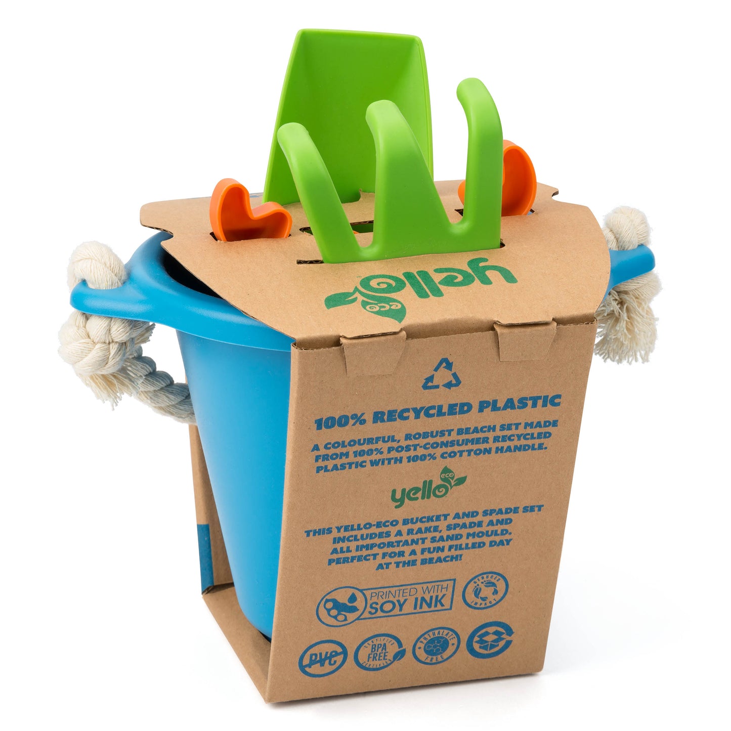 Recycled Plastic Bucket and Spade Playset