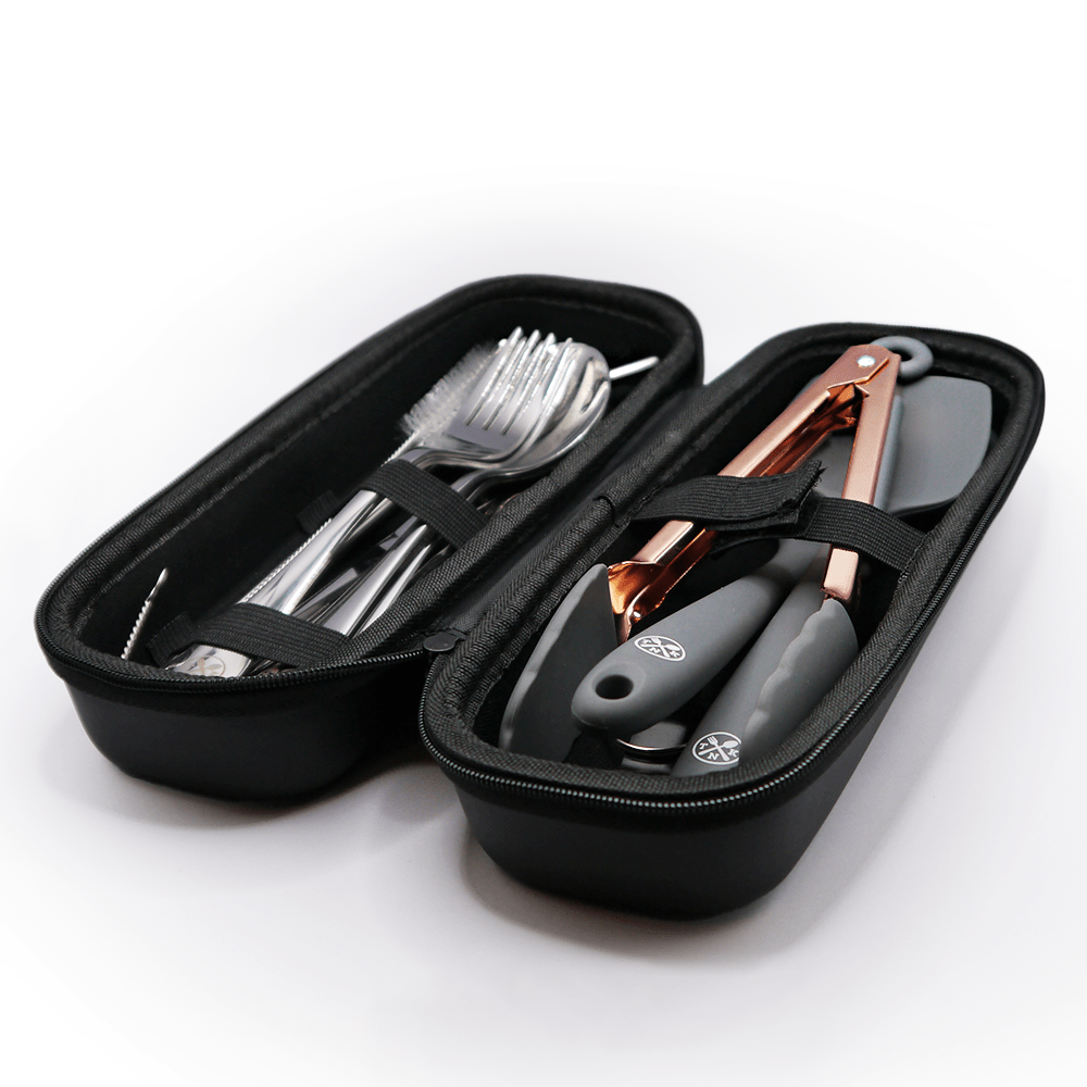 Portable Cooking and Cutlery Set