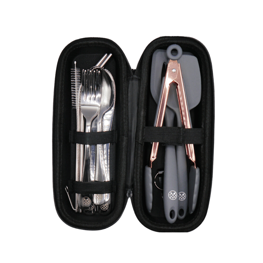 Portable Cooking and Cutlery Set